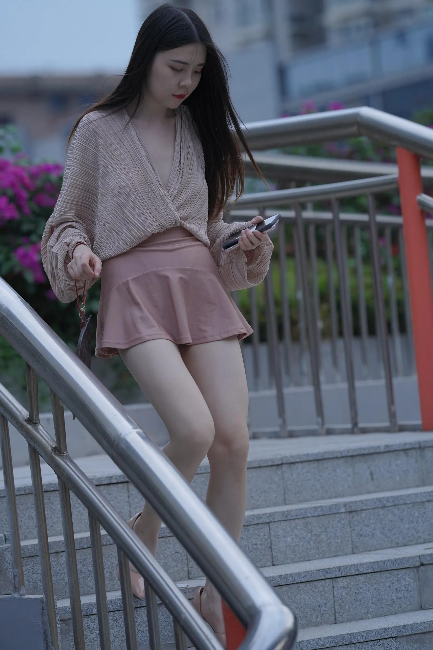 魔镜街拍 NO.167 可爱的粉色短裙小姐姐 [495P]插图8